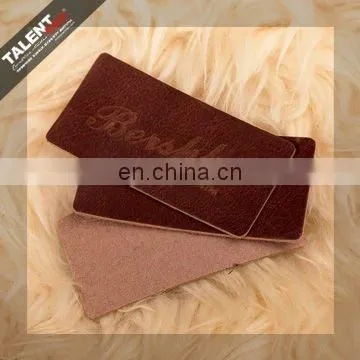 fashion denim PU leather labels