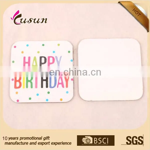 Customize printed slate coaster,China manufacturer cardboard coaster,advertising design coaster