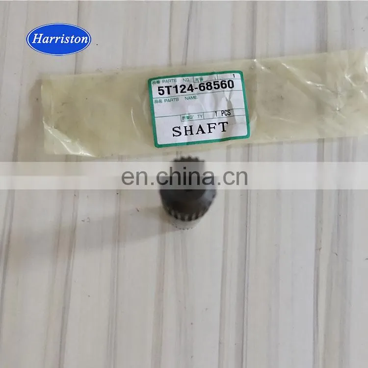 5T124-68560 iron Harvester Shaft for kubota DC105X harvester Small gear box