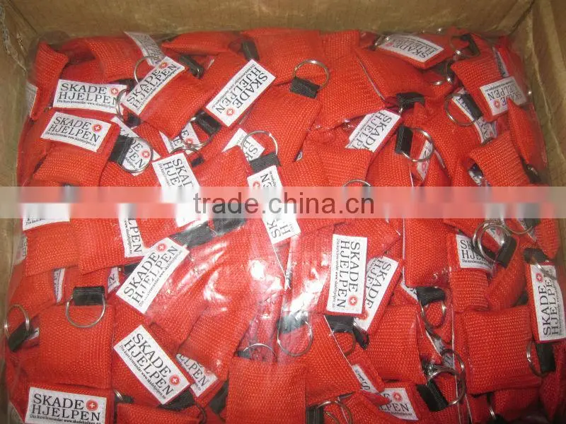 2015 Hot Selling CPR Mask with Keychain