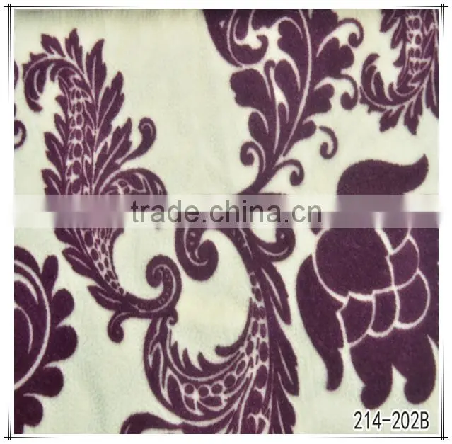 flocked sofa fabric velvet flocked upholstery fabric