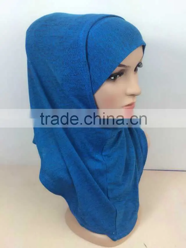 HOT 2015 cashmere ISLAMIC HEADSCARF;two piece MUSLIM HIJAB