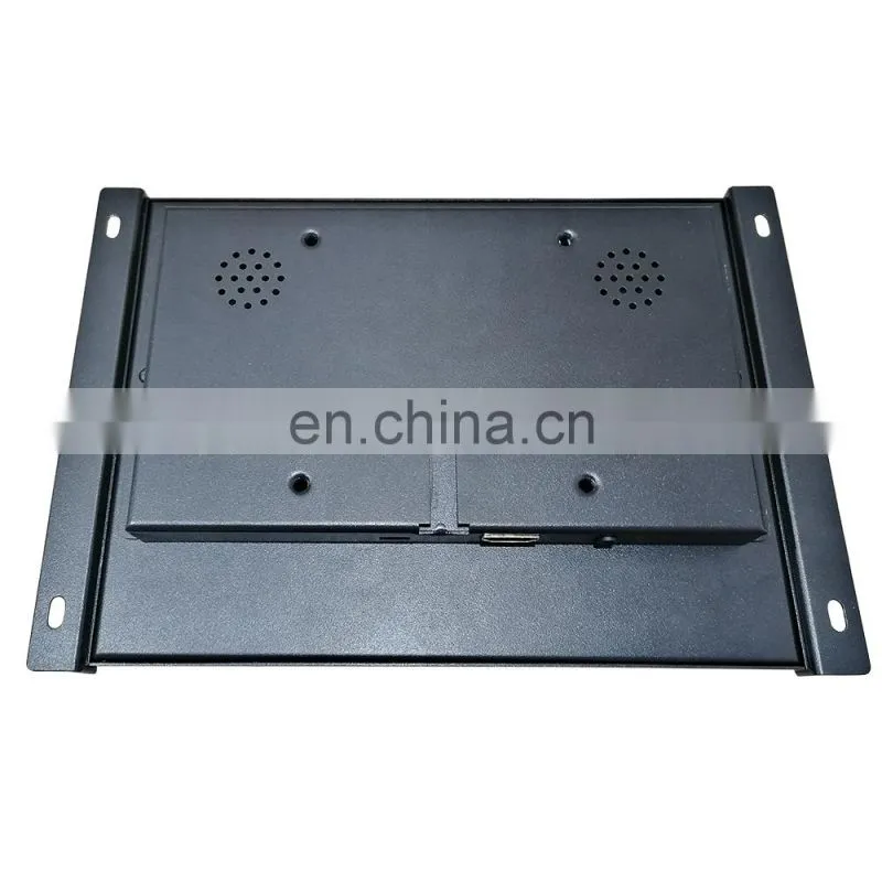 Industrial Metal Case Open frame Display Portable LCD Computer Monitor 8 inch