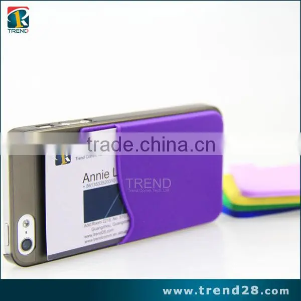 silicone smart card wallet, silicone card holder wallet