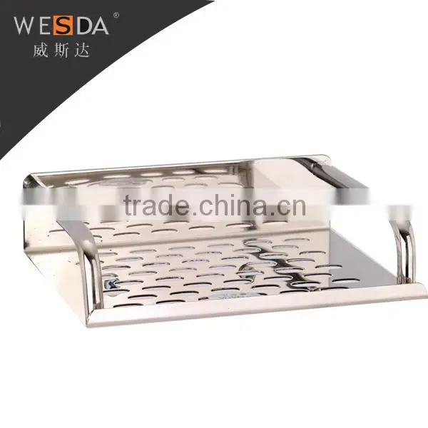 WESDA 2014 bathroom accessory set stainless steel corner shelf