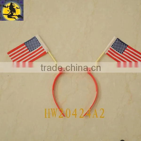 All Kinds of Fabric Flag Headband Designed for Independence Day