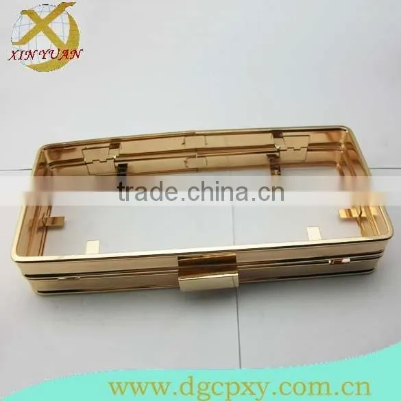 Newest!8.3 inch square Evening bag evening casket frame metal casket frame dressing case frame cosmetic bag