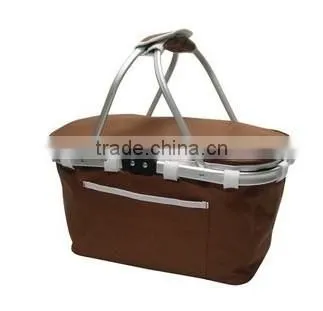 2014 Fashion Bags Collapsible Basket Cooler