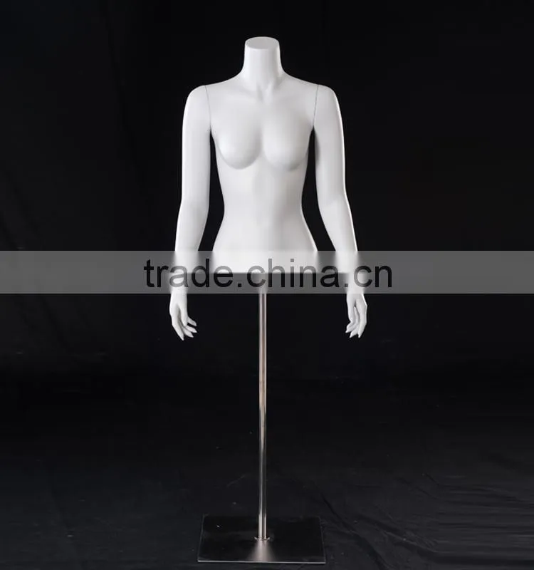 high quality headless half body female torso mannequin