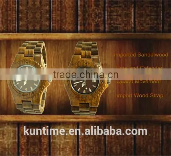 2015 alibaba wholesale import wood watch vogue wrist wood watch