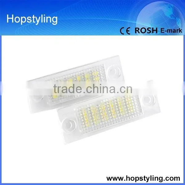 car LED number plate lamp online shop china for touran 2009 ~ LED license plate lamp canbus no error code Car LED Light