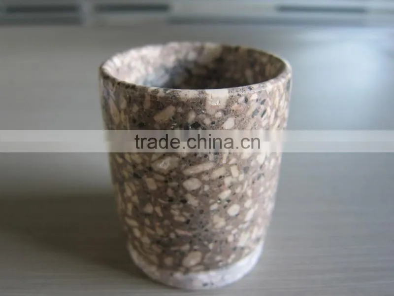 Chinese characteristic maifanite stone cup with high quality