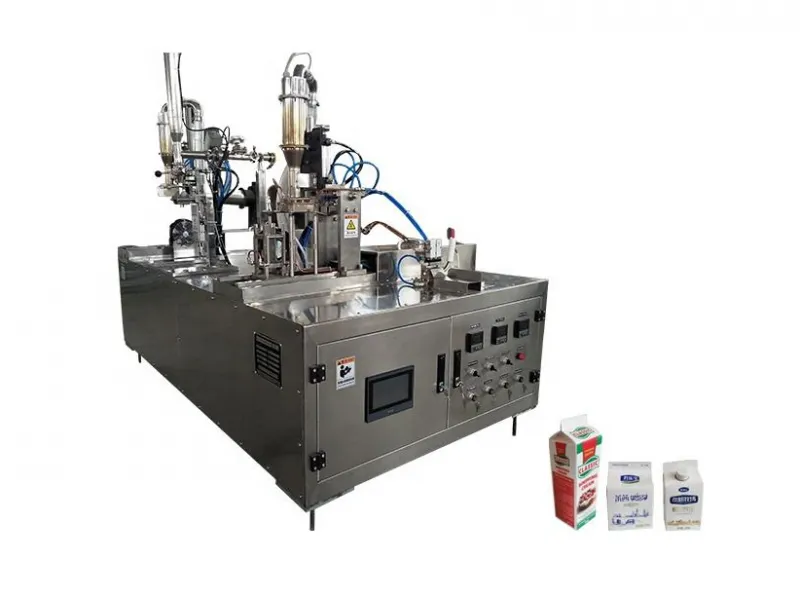 Full Automatic Gable Top Carton Filling Machine for Tea Drink