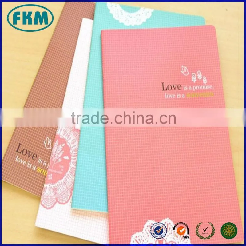 Cute Cartoon Student Girls Diary Pocket Planner Journal Notebook
