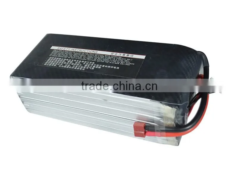Universal rechargeable lipo battery 20000mah 22.2v 6s 20c lipo battery