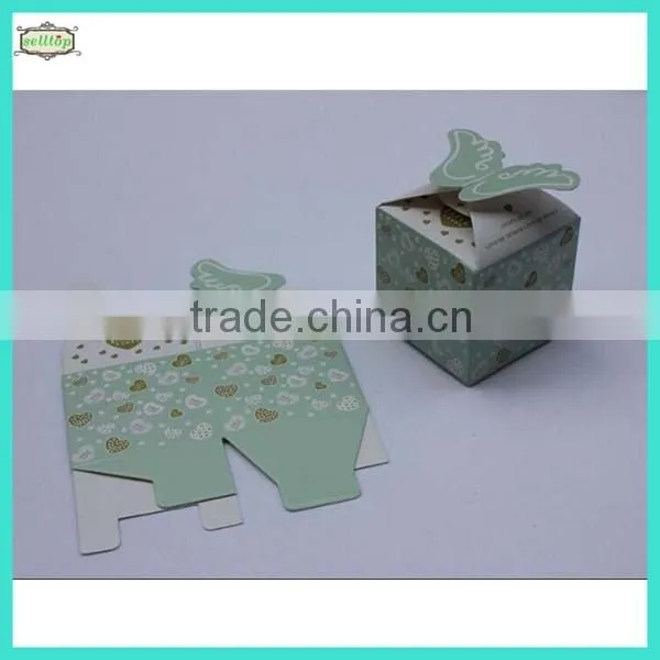 Hot sell cute 230g paper indian wedding favor boxes