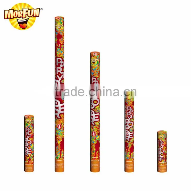 No Flame Handheld Round Paper Confetti Cannons/Confetti Launcher