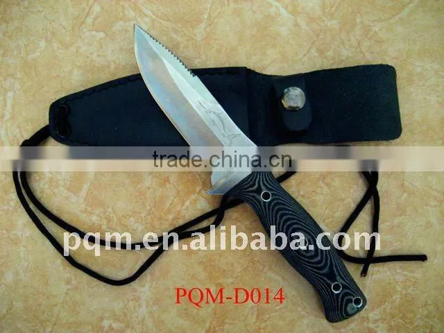 Durability outdoor survival knife 014