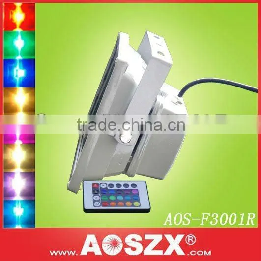 HOT Sale! Outdoor DC 12V 24V 30W batteried power IP65 12 volt led flood light