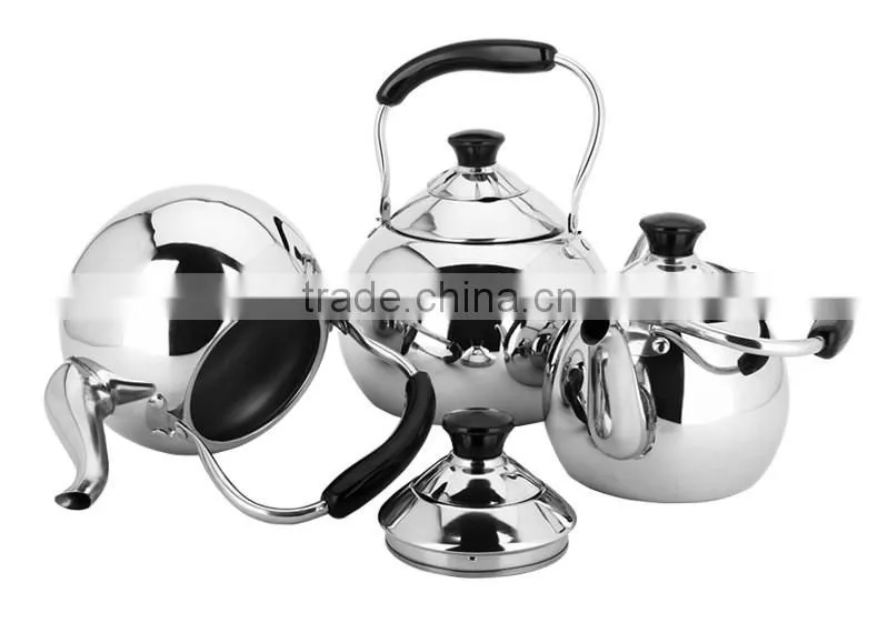 New arrival hotel stainless steel kettle mirror polishing manufacturing process kettle with lip