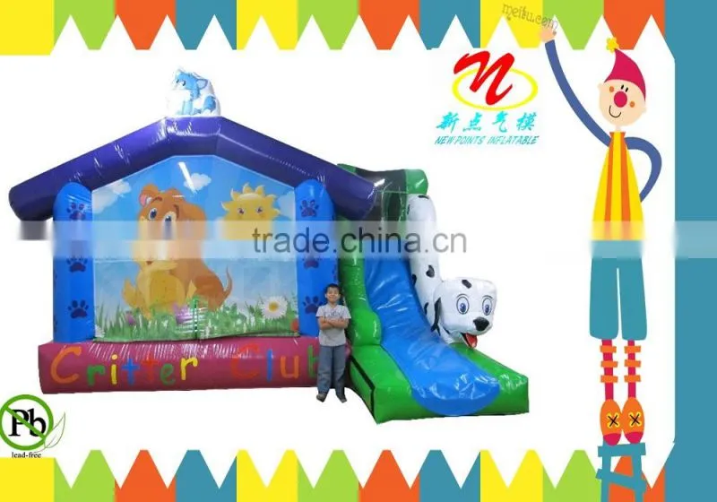2014 china high quality cheap happy inflatable combo for sale