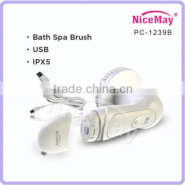 Waterproof 4-in-1 Face & Body Electric Cleaning Brush