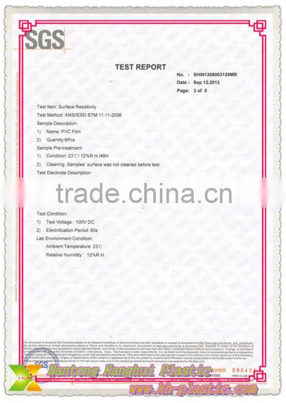 super clear pvc film