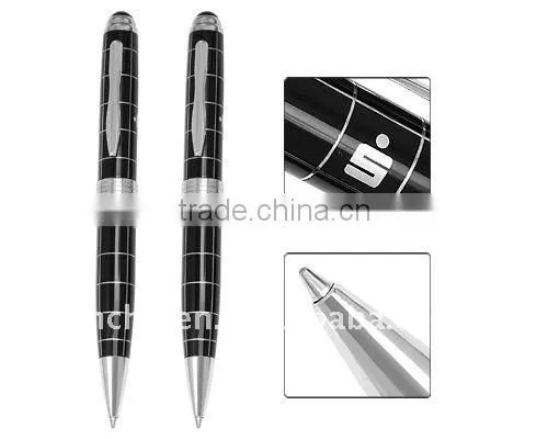 Hot sell heavy pen product in black metal ball pen