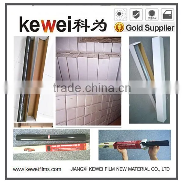 Transparent 85% clear color 2mil film for home window glass