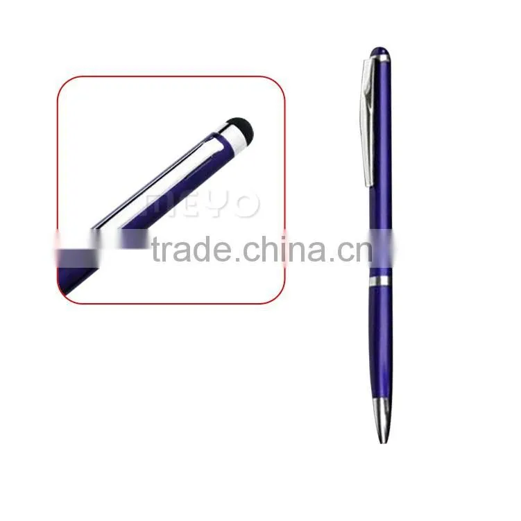 Elegant click pen ball point pen and plate key clip chain gift box