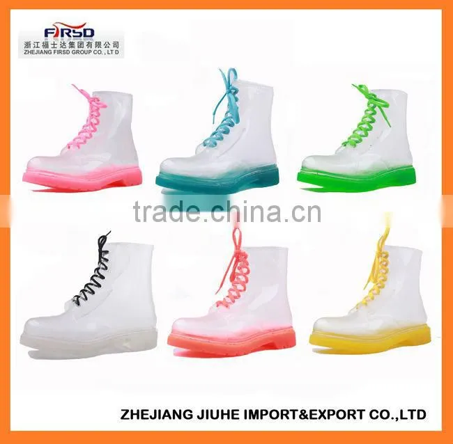 Latest Transparent Rain Boot