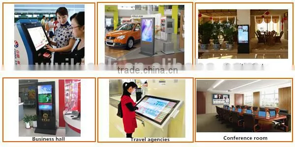 55" museum multimedia digital signage displays indoor signage