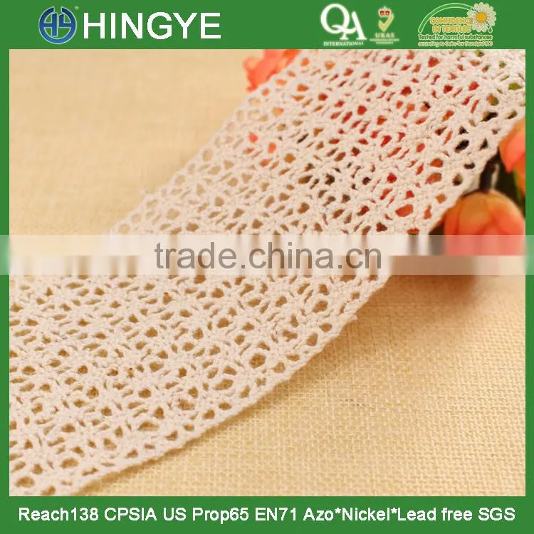 New arrival fashionable high quality cotton lace trim wholesale H1653
