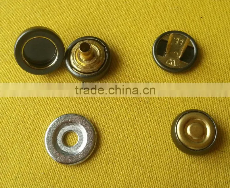 11mm New Version High Quality Invisible Cap Press Snap Button -- 15538