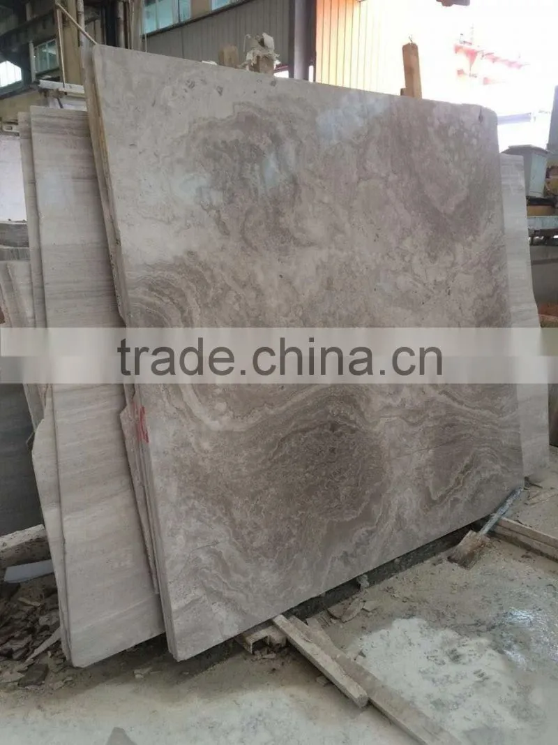 Polished cheap Sahara marble slab