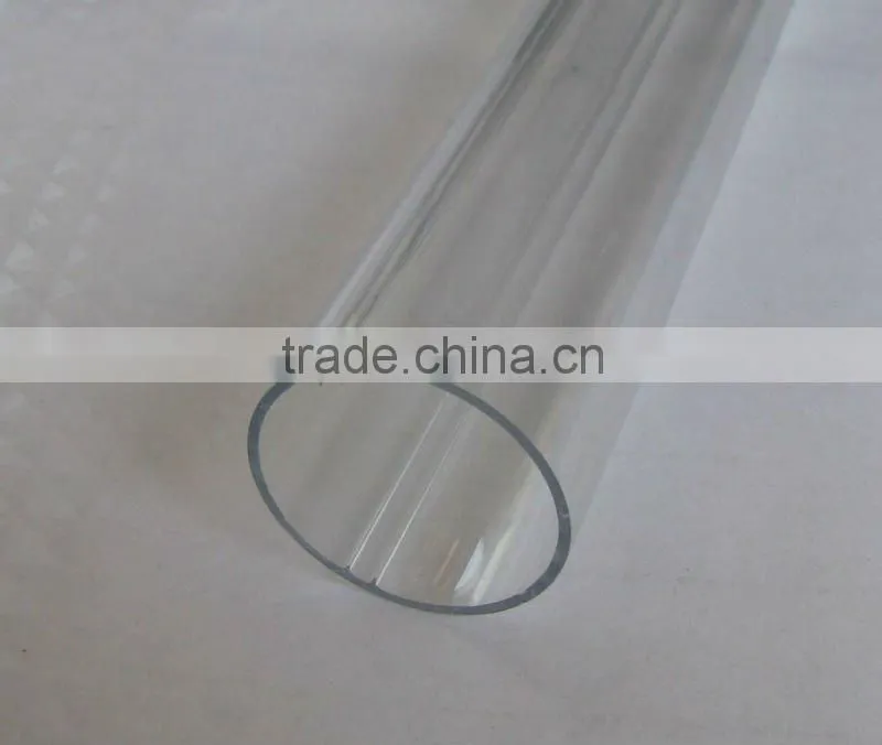pc led light tube/ hard milk PC tube for light/2012 Extrusion square Tube/PC Tube/ LED Light Tube
