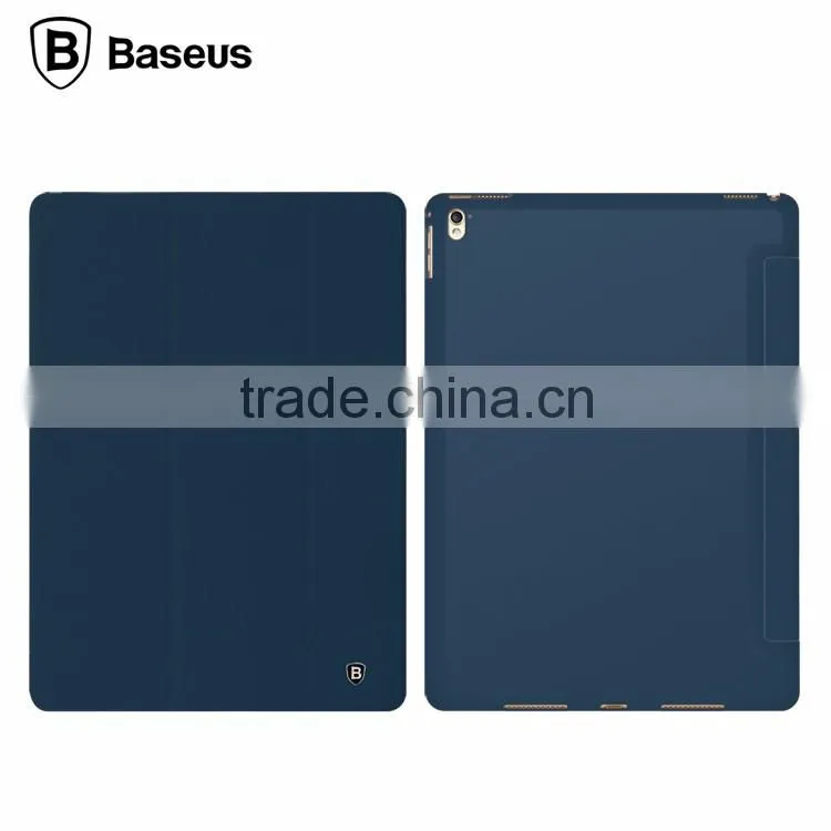 BASEUS For iPad Pro 9.7 Terser Series 3 Folding Leather Case Luxury Business PU Leather Case With Stand For iPad Pro 9.7 TB-0343