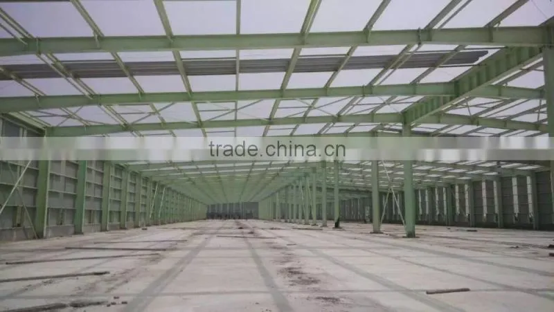 Low cost light steel structure prefabricated warehouse workshop building drawing