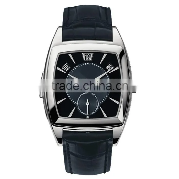 2015 new style square shape men wristwatch