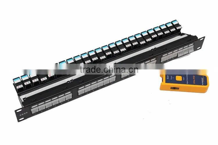 Network panel with led light, cat5e rj45 cable patch panel