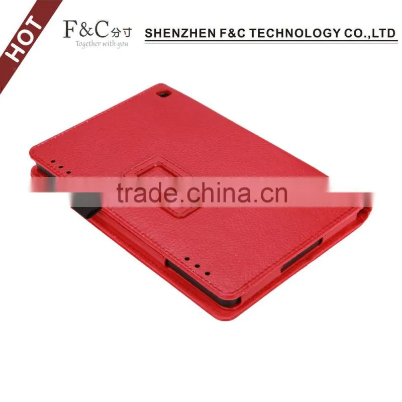 ultra-thin slim Back standing pu case for Amazon Kindle Fire HD 7 cover