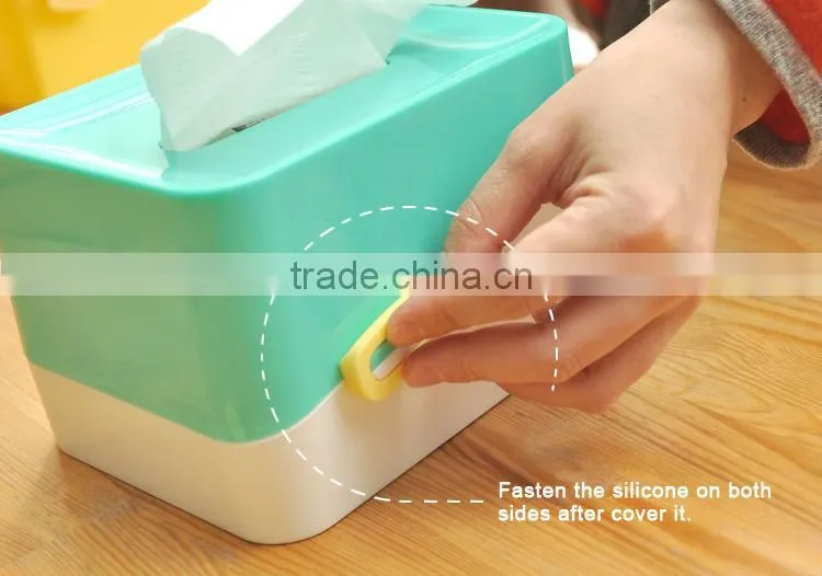 Newest design facial porcelain tissue box