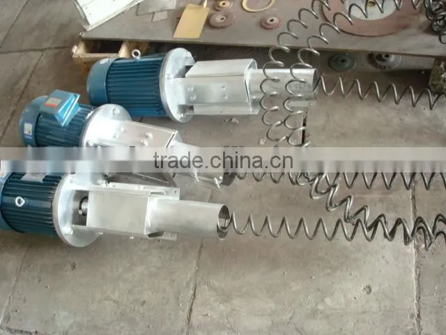 automatic flexible auger conveyor for pvc