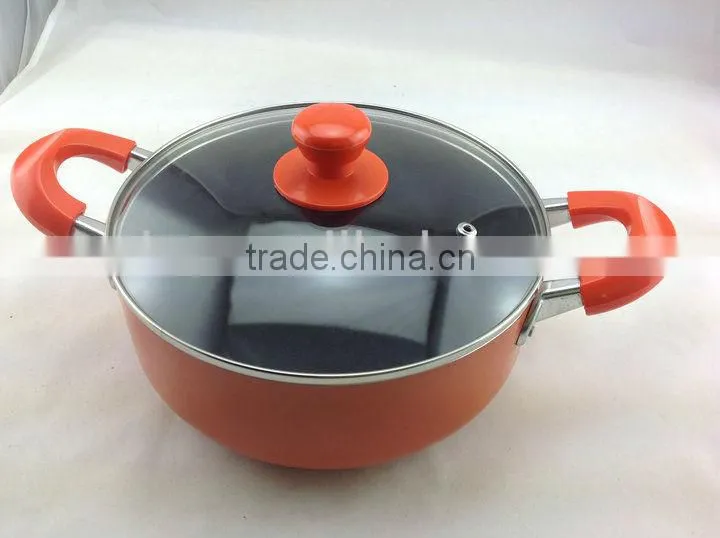 Top Quality Mini Non-stick Ceramic Sauce pots with lid cooking pot Casserole