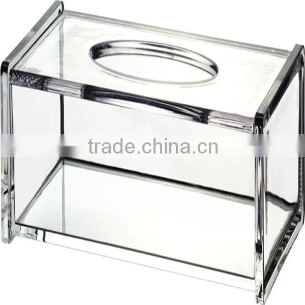 attactive acrylic tissue/napkin box