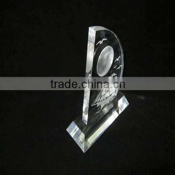 Customized acrylic imitation crystal sports trophy
