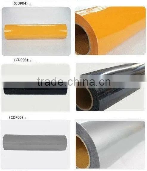 PVC heat transfer film 50cmx25m many colors for choice