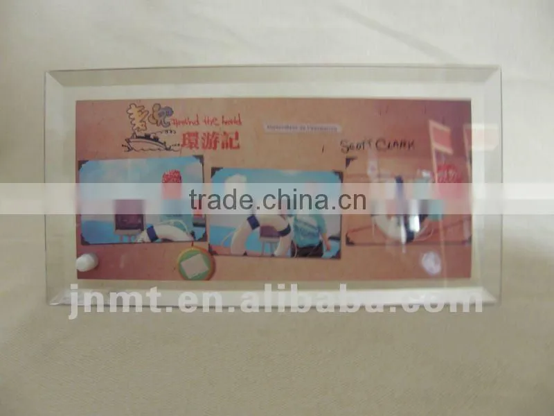 BL-08 sublimation strip crystal photo frame