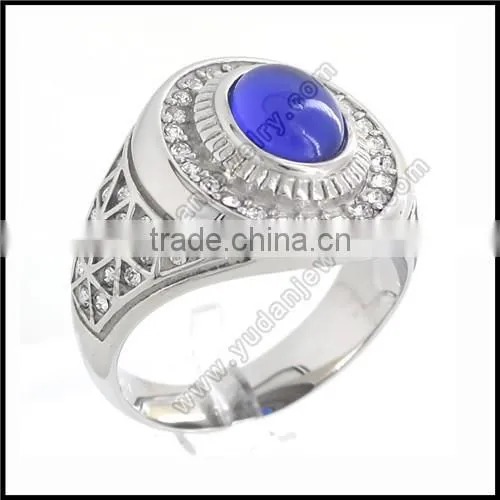China factory custom made big turquoise ring online