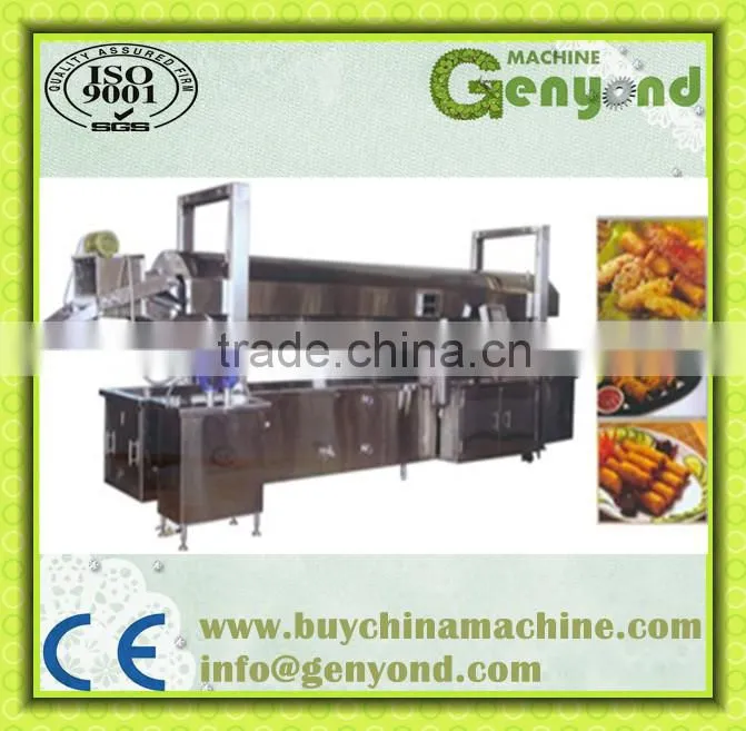 Puff Pastry Deep Frying Machine with Electric Fuel